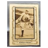 1982 Mordecai Brown Baseball Legends