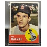 1963 Dale Mixvill Baseball Card, #49