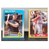 2 - Andy Van Slyke Baseball Cards