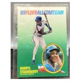1989 Darryl Strawberry Baseball Card