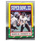 1986 Chicago Bears Football Card