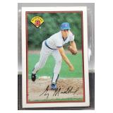 1989 Greg Maddux Baseball Card