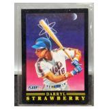 1991 Darryl Strawberry Baseball Card 12/12