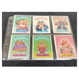 6 Garbage Pail Kids Trading Cards