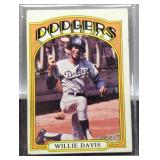 1972 Willie Davis Baseball Card, #390