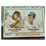 1978 Batting Leaders Baseball Card #201