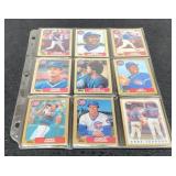 1987 Topps Chicago Cubs Cards