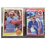 2 Keith Hernandez Baseball Cards