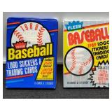 1988 & 1989 Baseball Card Packs- Sealed
