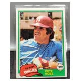 1981 Pete Rose Baseball Card #180