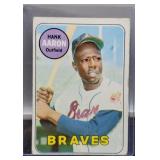 1969 Hank Aaron Baseball Card #100
