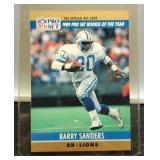 1990 Barry Sanders Football Card