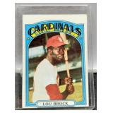 1972 Lou Brock Baseball Card , #200