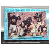 1986 Chicago Bears Defense Football Card