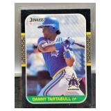 1987 Danny Tartabull Baseball Card #147