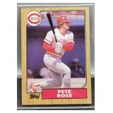 1987 Pete Rose Baseball Card