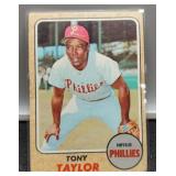 1968 Tony Taylor Baseball Card