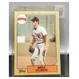 1987 Will Clark Rookie Baseball Card