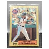 1987 Darryl Strawberry Baseball Card #460
