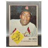1963 Bill White Baseball Card