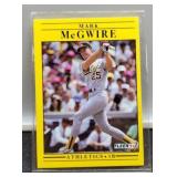 1991 Mark McGwire Baseball Card