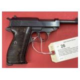 Mauser P38 9mm Pistol