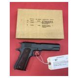 Remington Rand 1911A1 .45 auto Pistol