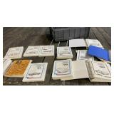 Tote Full of Corvette Manuals