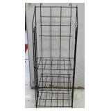 44" Tall Wire Media Rack