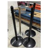 4 - Crowd Control Pedestals