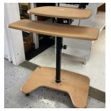 Standing Computer Terminal on Rollers