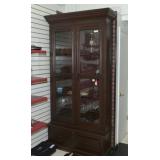 91" Walnut Cabinet