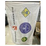 Lot of Boyscout MidAmerica Flags