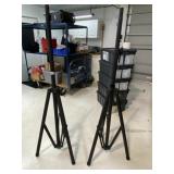 2 - Tripod Speaker Stands