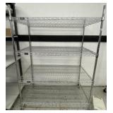 Chrome Nexel Rolling Shelf