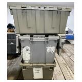 3 - Totes with Flip Top Lids