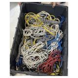 Tote Full of CAT Cable