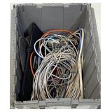 Tote Full of CAT Cable & More