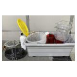 Bus Tray and Contents