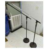 2 - Adjustable Microphone Stands