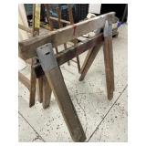 Wood Sawhorses