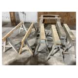 4 - Sets of Sawhorses