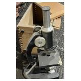 Microscope in Damaged Box