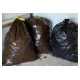 3 Large Trash Bags of Aluminum Cans