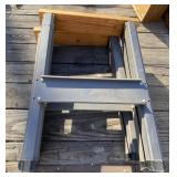 2 - Steel Leg Sawhorses