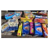 Tote Full of Storage and Freezer Bags