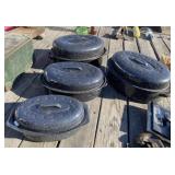 Set of 5 Graduated Roasters