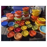 Large Lot of Tupperware