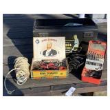 Toolbox, Solder Gun, Drill Bits