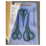 3 pc Fiskars Scissor Set